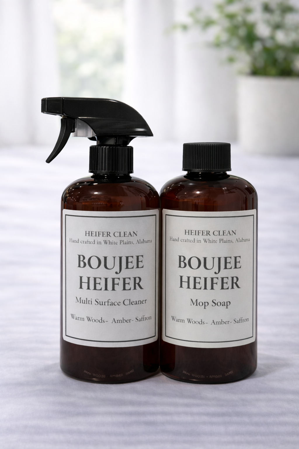 Heifer Clean Mop and Cleaner Combo