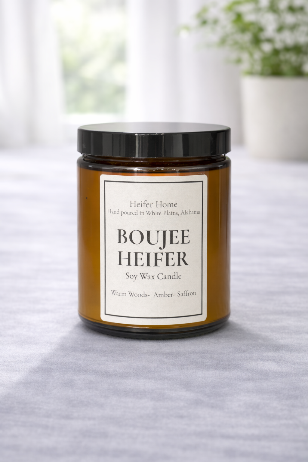 Heifer Home Soy Wax 8 oz. Candle| Iconic Scents