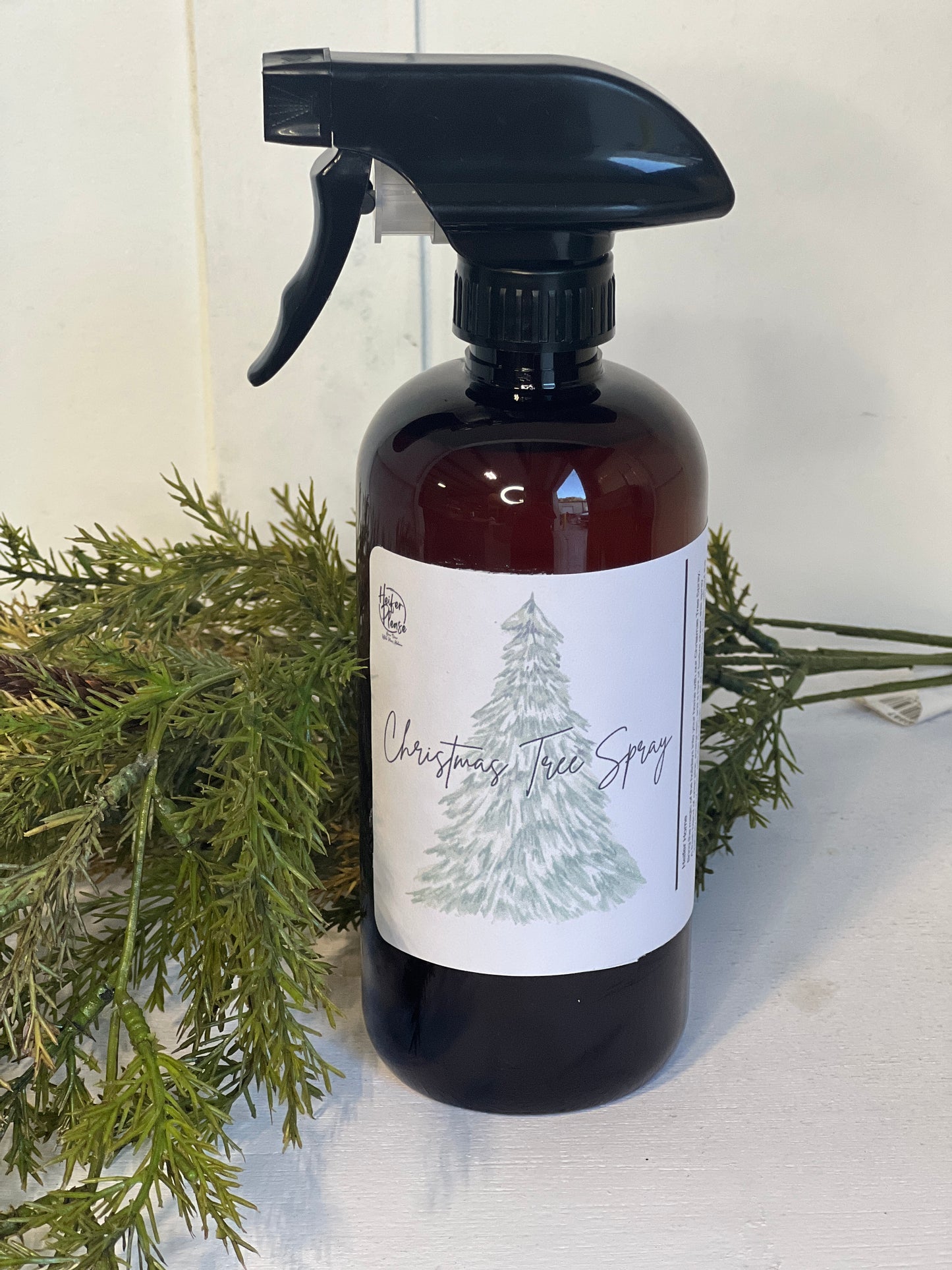 Heifer Home Christmas Tree Spray