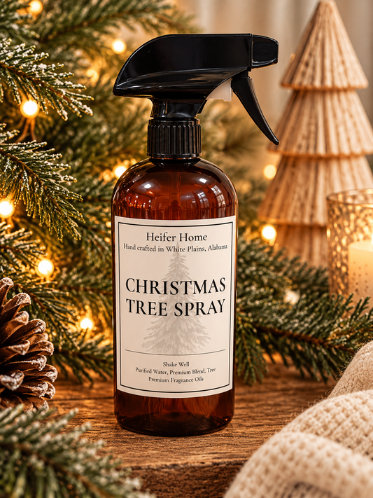 Heifer Home Christmas Tree Spray