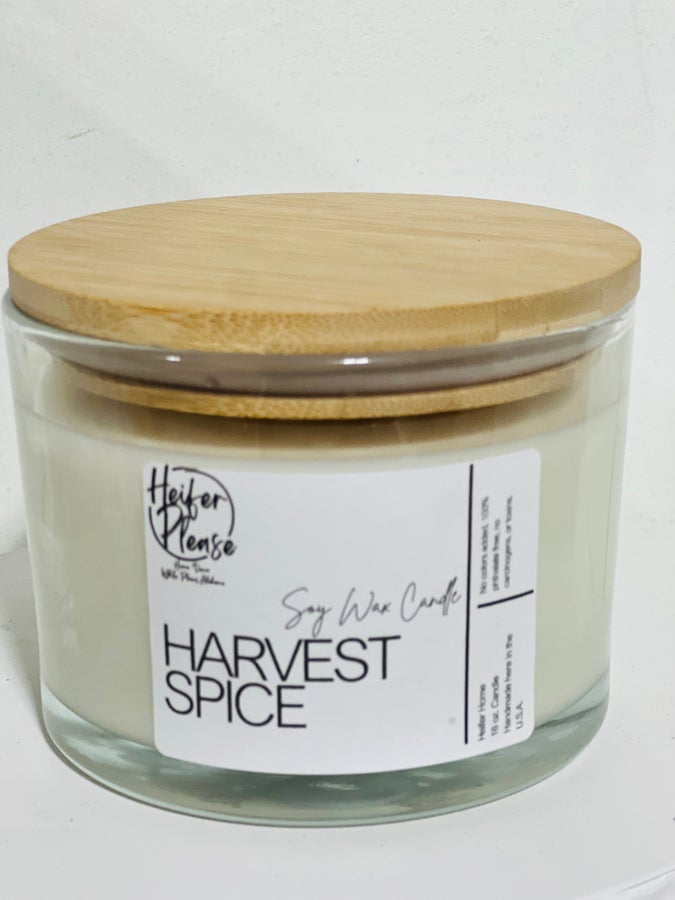 Heifer Home Three Wick Candle| Fall Scents